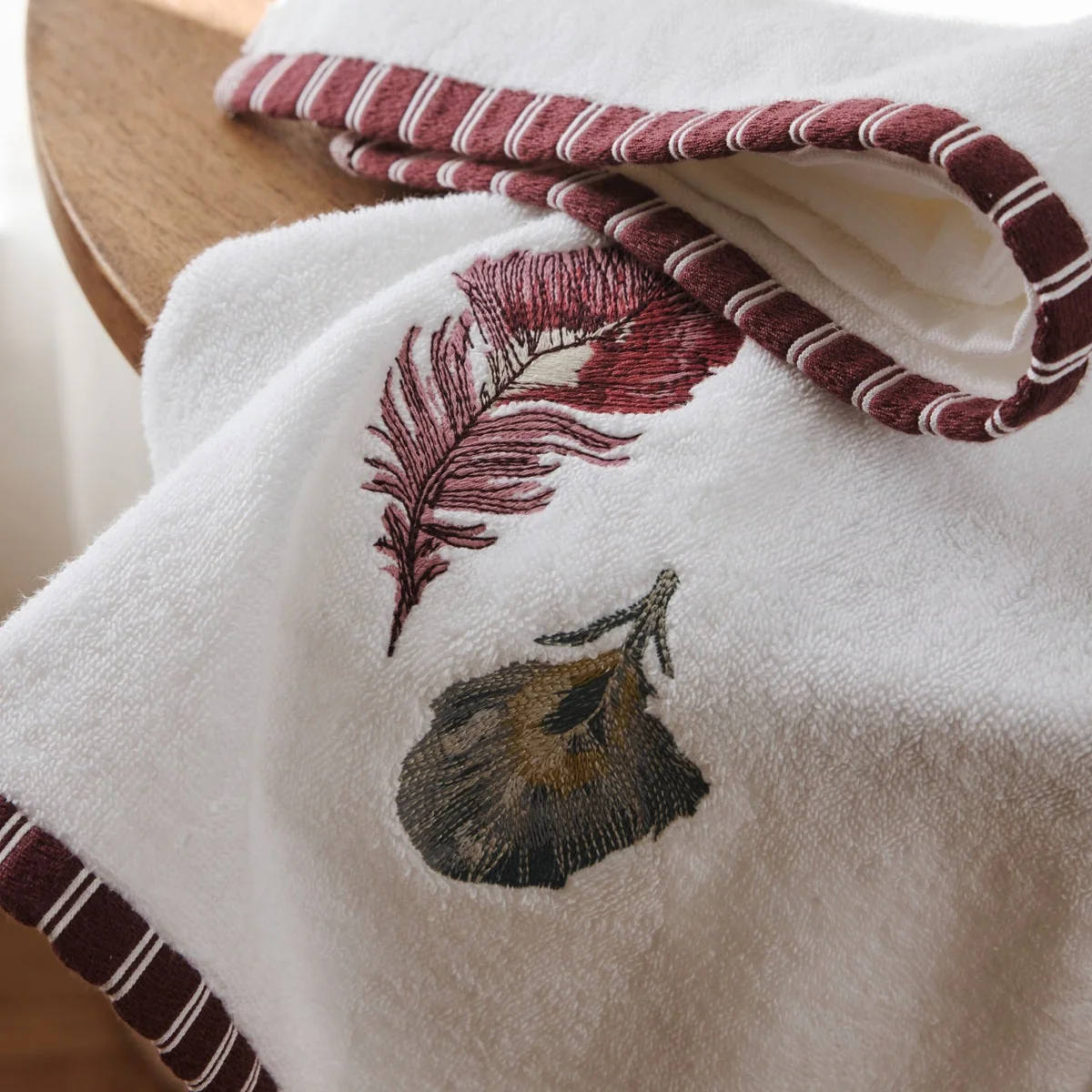 Desforges Tweet Cotton Decorative Towels - Image 10