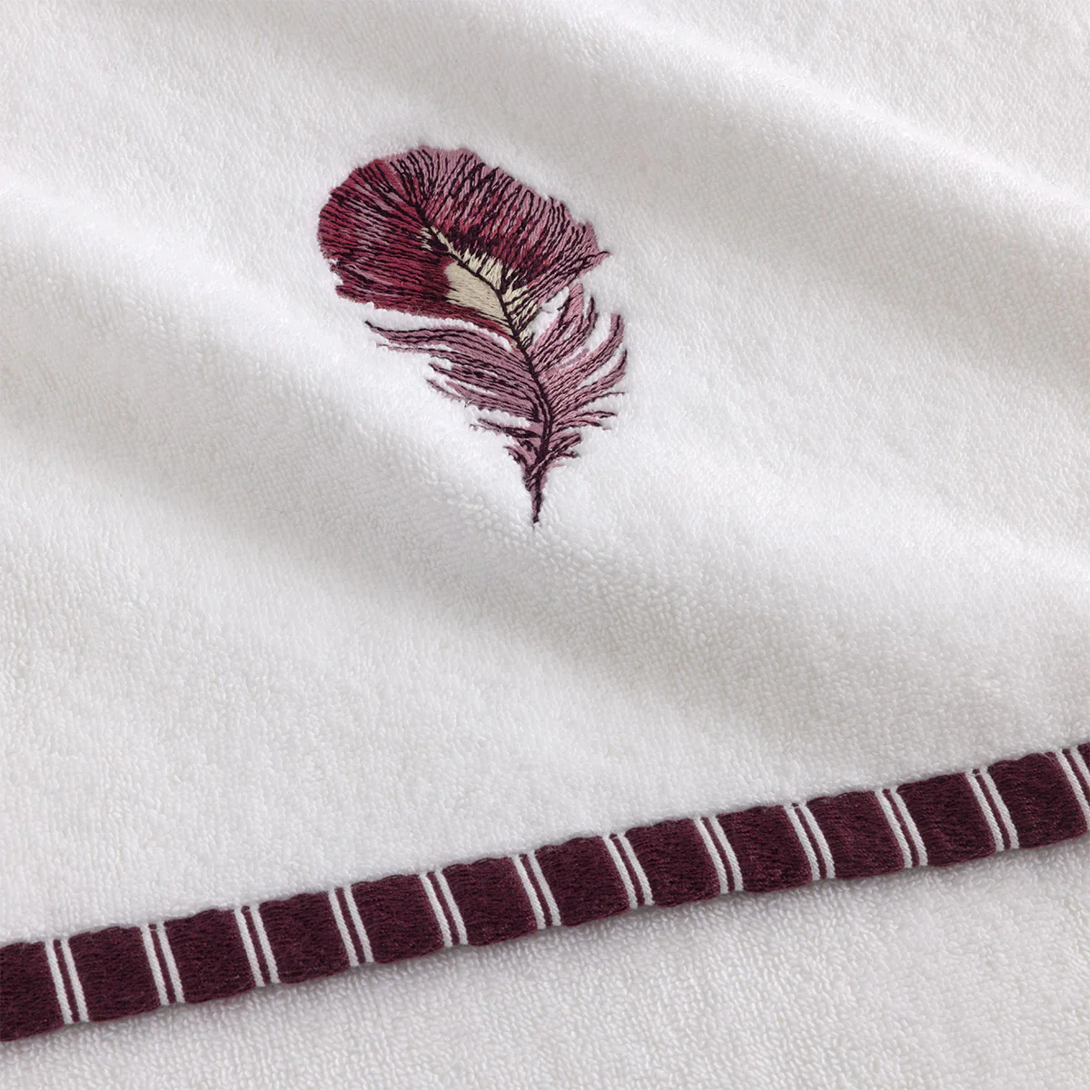 Desforges Tweet Cotton Decorative Towels - Image 6