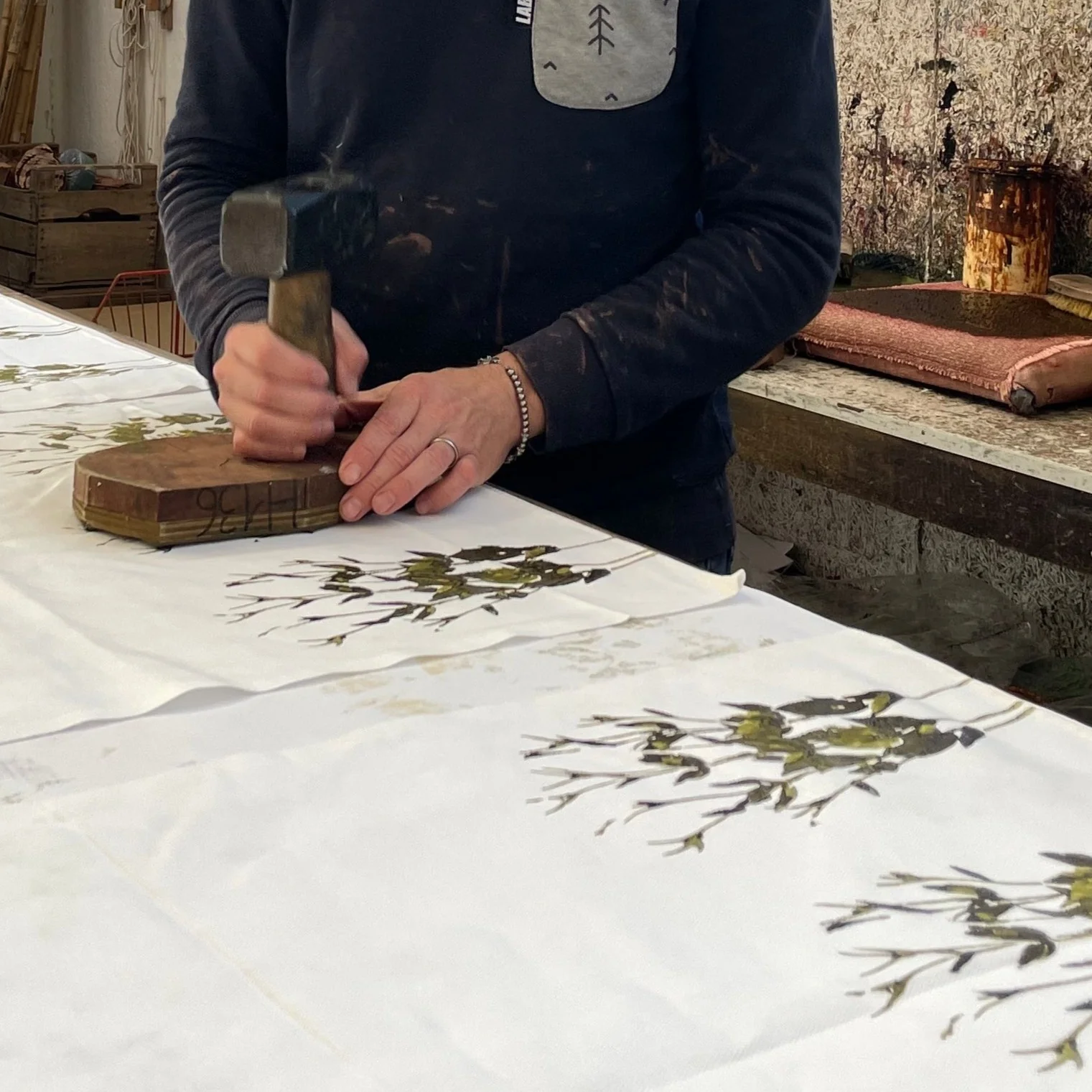 Fiore Caterina 100% Linen Table Linens - Image 5