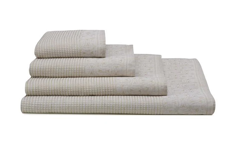 Lula Pure Linen Honeycomb Towels - Image 3