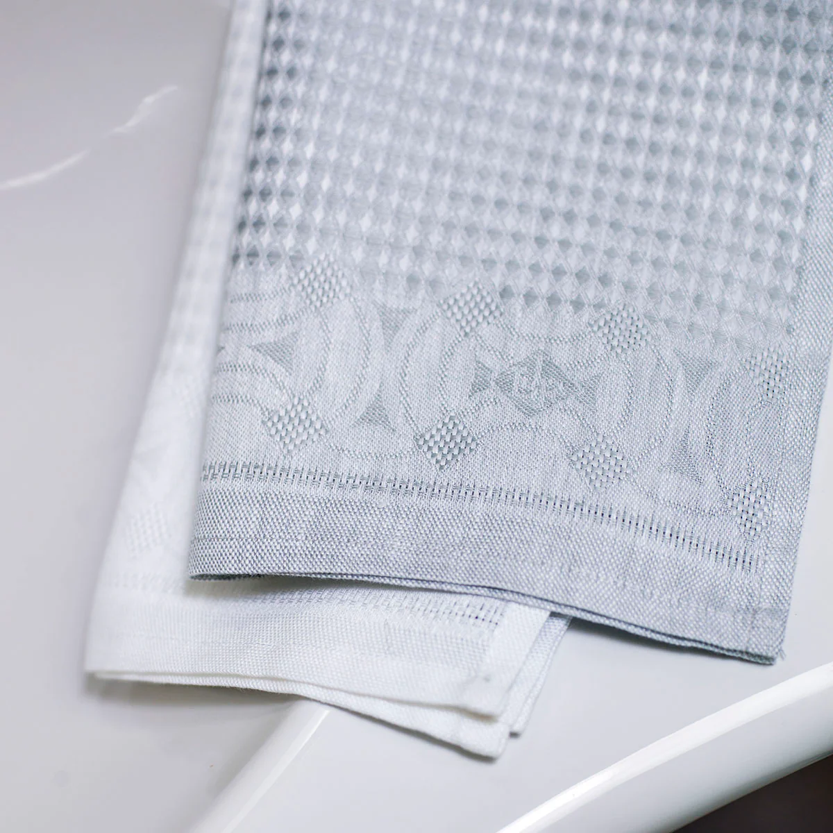 Lula Pure Linen Honeycomb Towels - Image 7