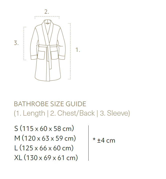 Portobello Egyptian Cotton Bath Robe - Image 5